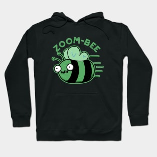 Zoom-bee Cute Halloween Zombie Bee Pun Hoodie